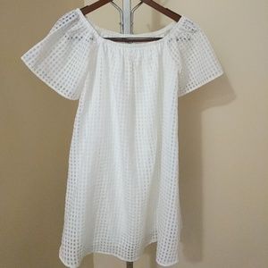 Audrey 3+1 off the shoulder dress